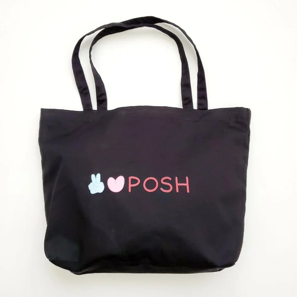 LB003Tote Organic Earth Friendly Poshmark Reusable Recyclable Tote [Price Firm] - Picture 9 of 13